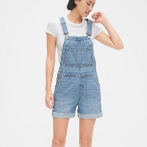 GAP denim shortalls - raw hem